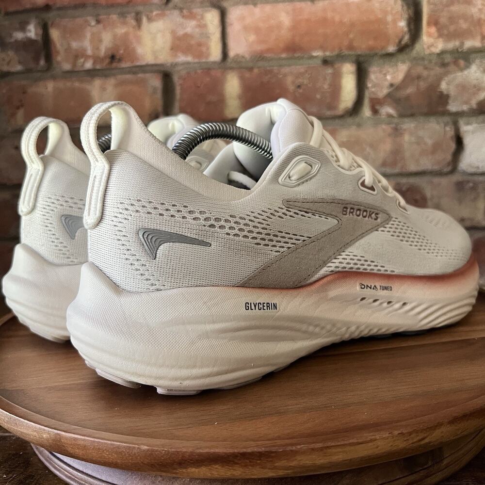 Brooks Glycerin 22 Cushioned Cream Taupe Running Shoes Sneakers Women's 11 - Picture 10 of 16